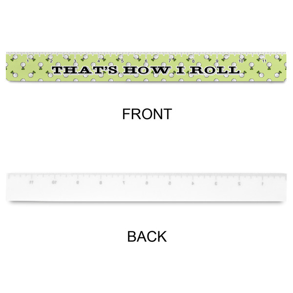 Golf Plastic Ruler - 12" - APPROVAL