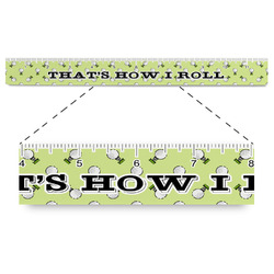 Golf Plastic Ruler - 12" (Personalized)