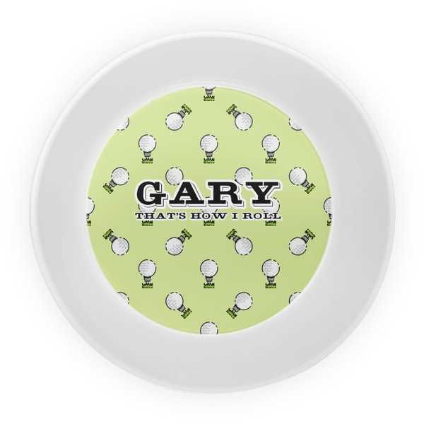 Golf Melamine Bowl - Center