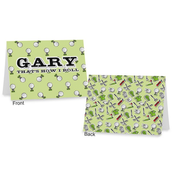 Golf Postcard - Front and Back