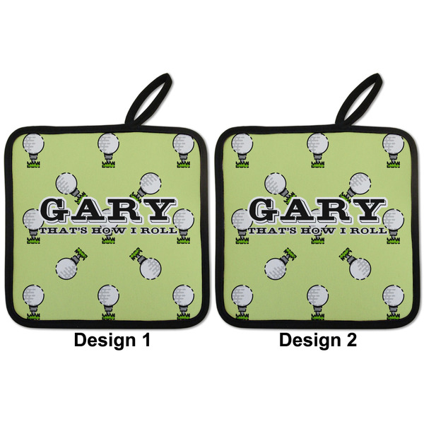 Golf Pot Holders - Set of 2 APPROVAL