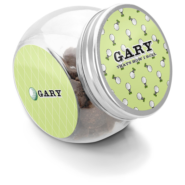 Custom Golf Puppy Treat Jar (Personalized)