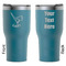 Golf RTIC Tumbler - Dark Teal - Double Sided - Front & Back