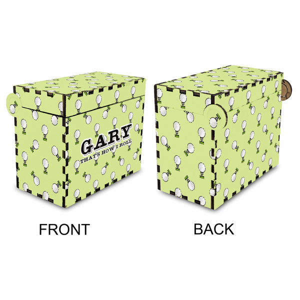 Golf Recipe Box - Full Color - Approval