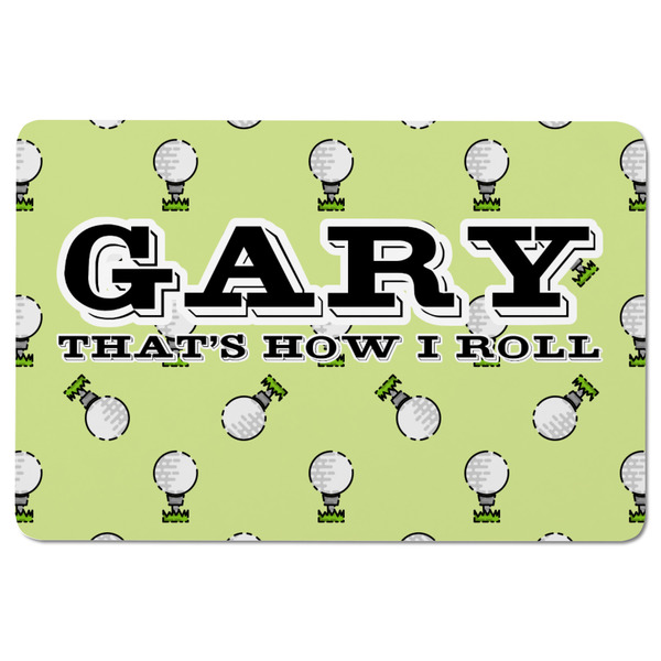 Golf Rectangular Fridge Magnet - FRONT