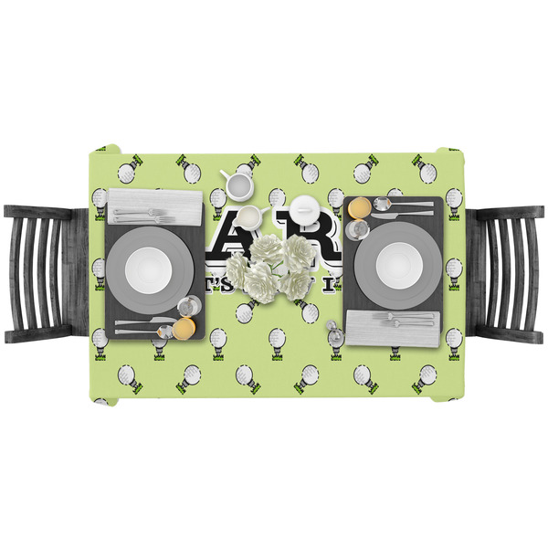 Golf Rectangular Tablecloths - LIFESTYLE