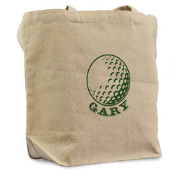 Golf Reusable Cotton Grocery Bag (Personalized)