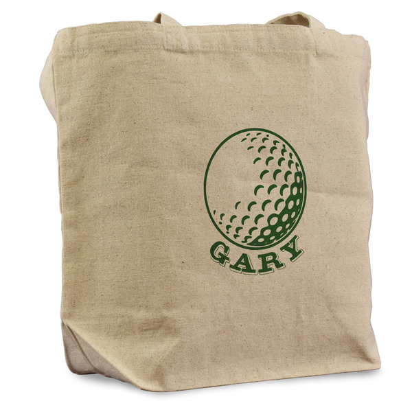 Custom Golf Reusable Cotton Grocery Bag - Single (Personalized)