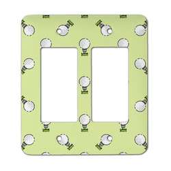 Golf Rocker Style Light Switch Cover - Two Switch