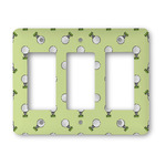 Golf Rocker Style Light Switch Cover - Three Switch