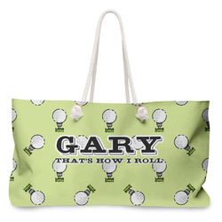 Golf Large Tote Bag with Rope Handles (Personalized)