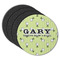 Golf Round Rubber Backed Coasters - Set of 4 (Personalized)