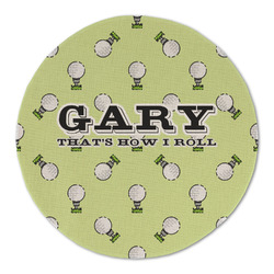 Golf Round Linen Placemat (Personalized)