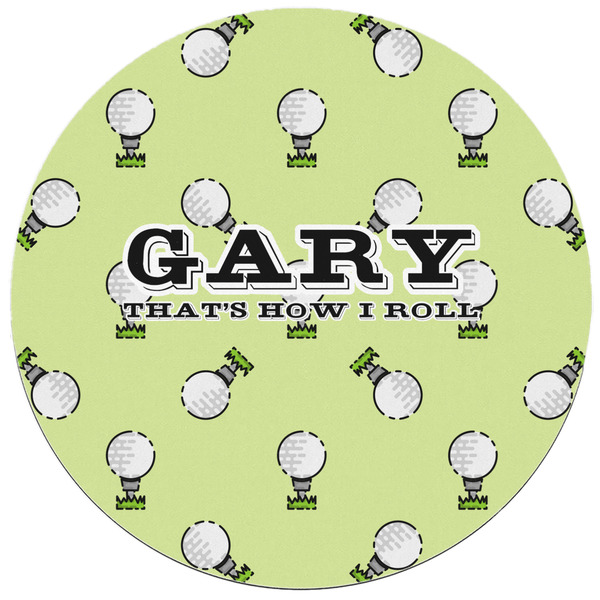 Golf Round Mousepad - APPROVAL