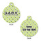 Golf Round Pet ID Tag - Large - Approval