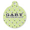 Golf Round Pet ID Tag - Large - Front