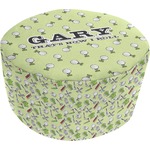 Golf Round Pouf Ottoman (Personalized)