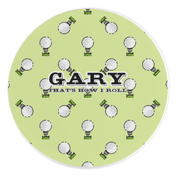 Golf Round Stone Trivet (Personalized)