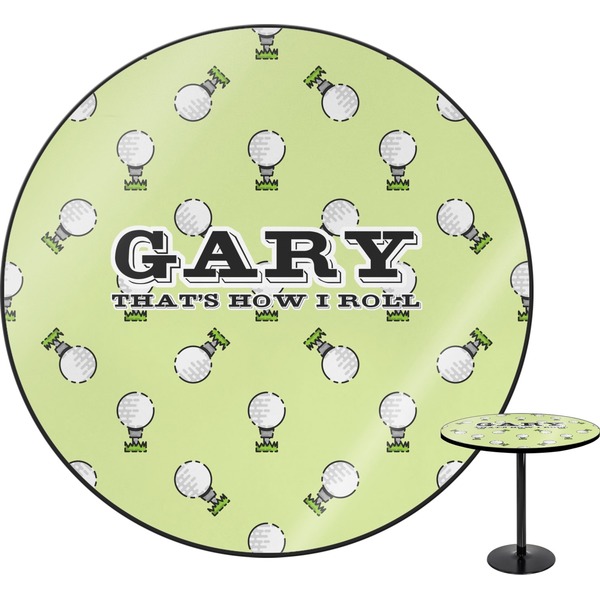 Custom Golf Round Table - 24" (Personalized)