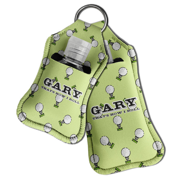 Golf Sanitizer Holder Keychain - Both in Case (PARENT)