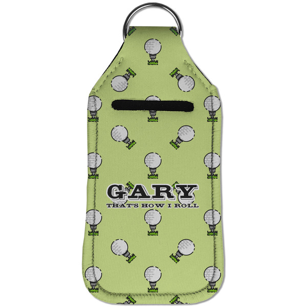 Golf Sanitizer Holder Keychain - Large (Front)