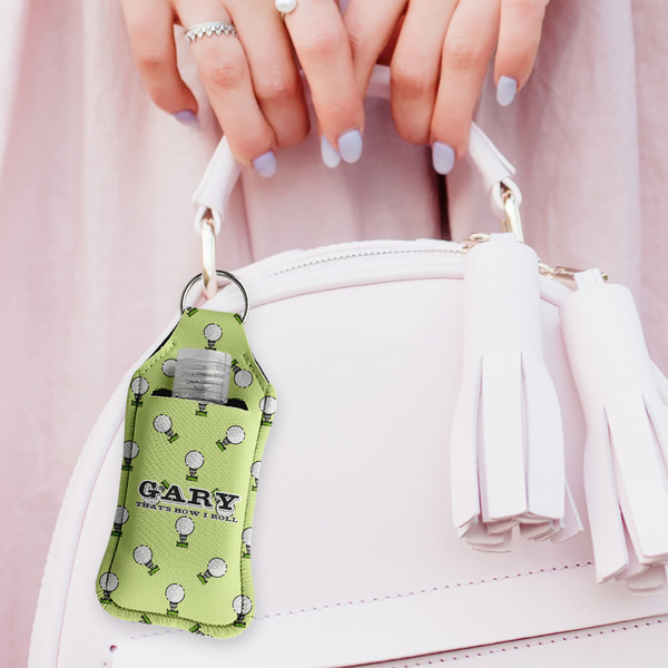 Golf Sanitizer Holder Keychain - Large (LIFESTYLE)