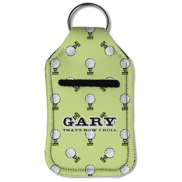 Golf Sanitizer Holder Keychain - Small (Front Flat)