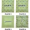 Golf Set of Square Dinner Plates (Approval)