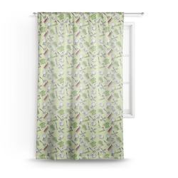 Golf Sheer Curtain (Personalized)
