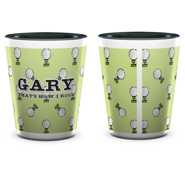 Golf Shot Glass - Two Tone - APPROVAL