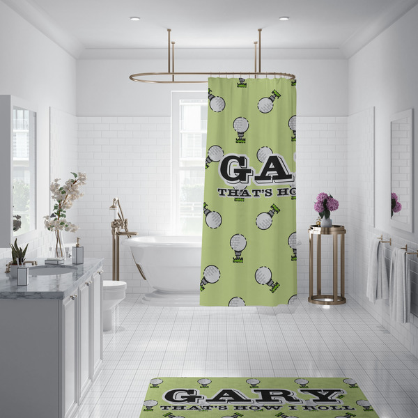 Golf Shower Curtain - 70"x83"
