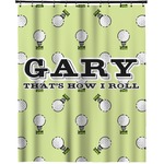 Golf Extra Long Shower Curtain - 70"x84" (Personalized)
