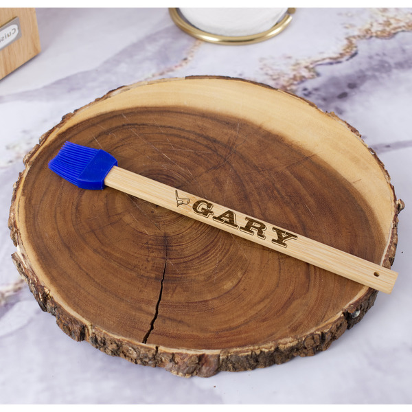 Golf Silicone Brush - Blue - In Context