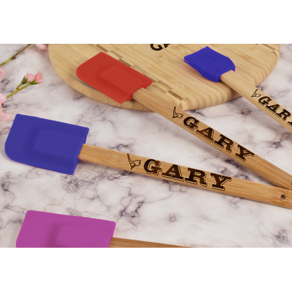 Golf Silicone Spatula - Blue - Lifestyle