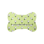 Golf Bone Shaped Dog Food Mat (Small) (Personalized)