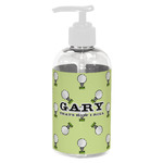 Golf Plastic Soap / Lotion Dispenser (8 oz - Small - White) (Personalized)