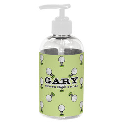 Golf Plastic Soap / Lotion Dispenser (8 oz - Small - White) (Personalized)