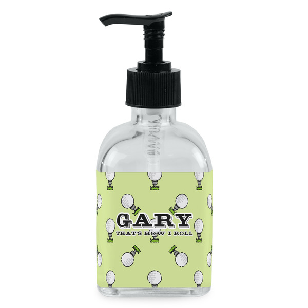 Custom Golf Glass Soap & Lotion Bottle - Single Bottle (Personalized)