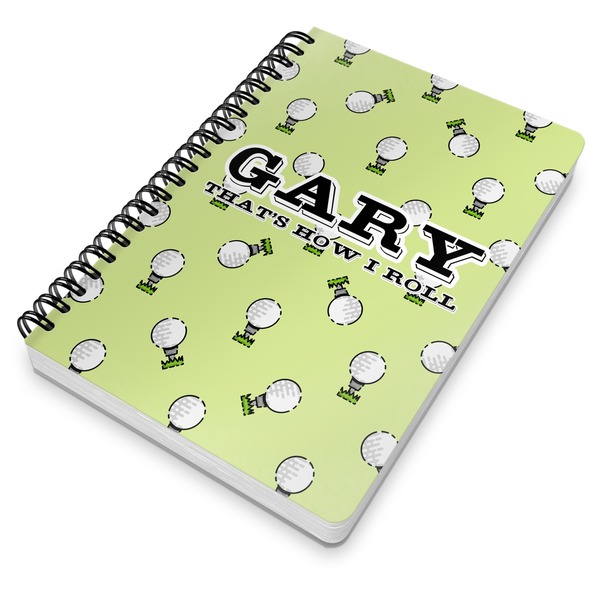 Golf Spiral Journal 7 x 10 - Main