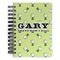 Golf Spiral Notebook - 5x7 w/ Name or Text