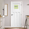 Golf Square Wall Decal on Door