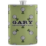 Golf Stainless Steel Flask (Personalized)