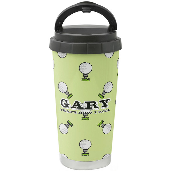 Custom Golf Stainless Steel Coffee Tumbler (Personalized)