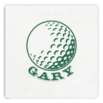Golf Paper Dinner Napkins (Personalized)