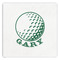 Golf Paper Dinner Napkin - Front View