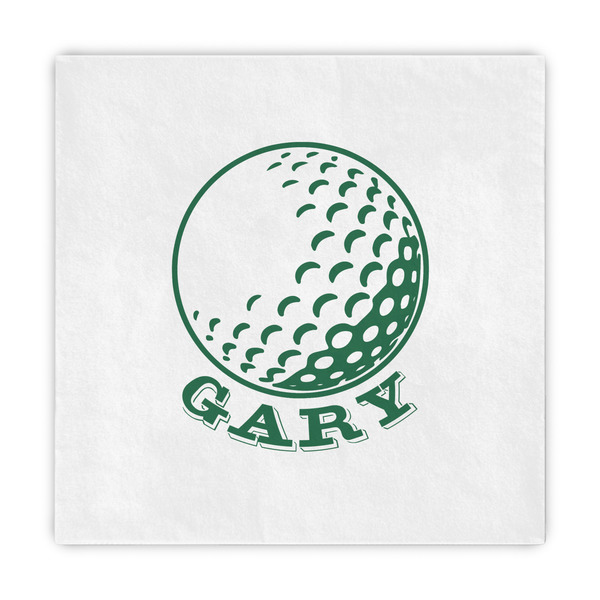 Custom Golf Decorative Paper Napkins (Personalized)