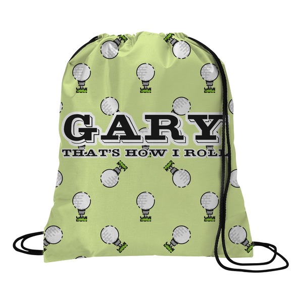 Custom Golf Drawstring Backpack - Small (Personalized)