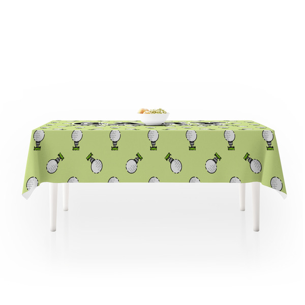 Golf Tablecloths (58"x102") - MAIN (side view)