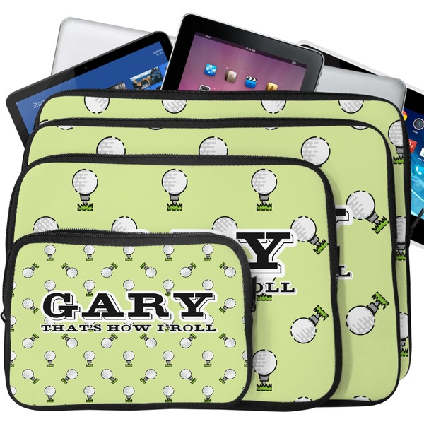 Golf Tablet & Laptop Case Sizes