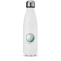 Golf Water Bottle - 17 oz. - Stainless Steel - Full Color Printing (Personalized)
